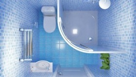 WC douche et lavabo pour 2 mètres carrés. m