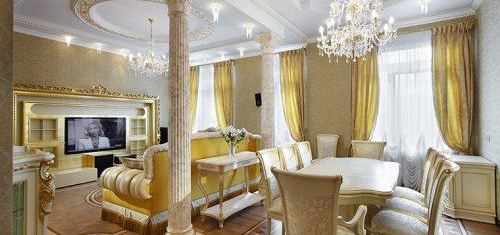 Natyajnoy potolok et gipsokartonniy