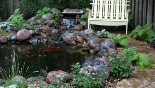 petit bassin décoratif