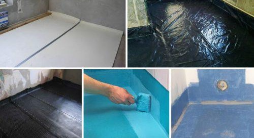 Étanchéité avant carrelage