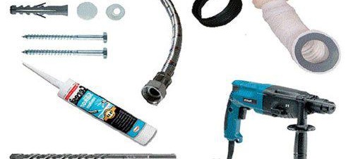 outil d'installation de toilettes