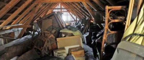 nettoyage du sol des combles