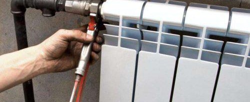 Installation de radiateur