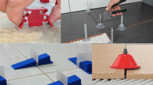 système de nivellement au sol