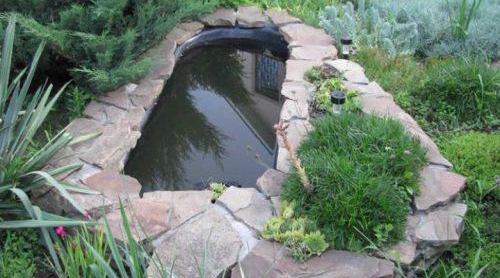 étang artificiel du bain