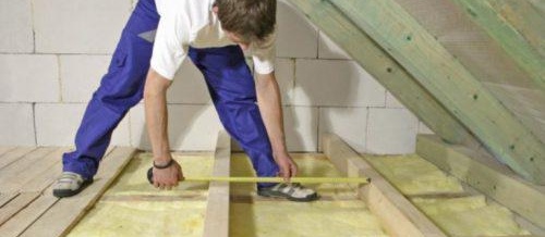 Prendre les mesures du grenier