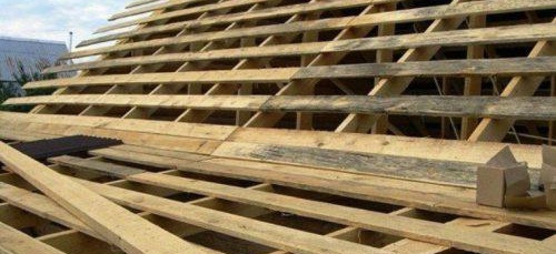 chevrons pour toiture métallique