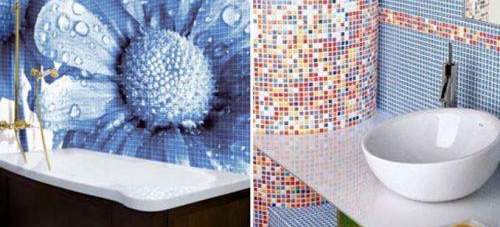 mosaïque de salle de bain