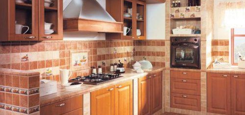 carrelage mat dans la cuisine