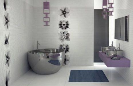 carreaux de salle de bain high-tech