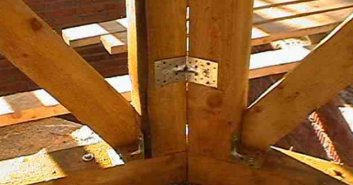 système de chevrons pour tuiles