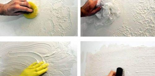 dispositif de plâtrage texturé