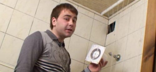 préparation du ventilateur pour l'installation