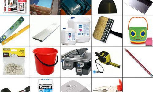 outil de pose de mosaïque