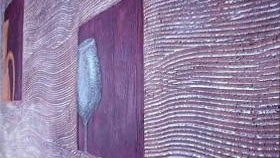 Enduit décoratif à faire soi-même sur les murs photo