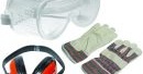 Moyens de protection lors du travail avec des outils