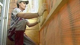 Réchauffer le balcon de vos propres mains et photo de vitrage