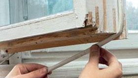 Isolation à faire soi-même des vieilles fenêtres en bois