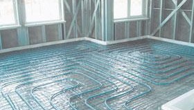 Photo de plancher chauffant à l'eau à faire soi-même