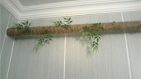 Masquage des canalisations sous la végétation