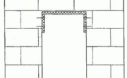 Porte dans la cloison en HGP