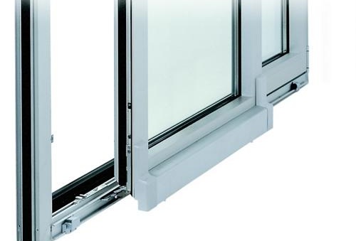 fenêtre en plastique à double guillotine