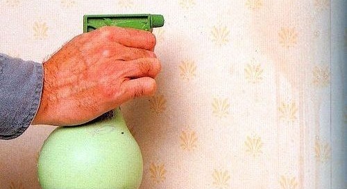 enlèvement de papier peint