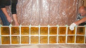 Maçonnerie en blocs renforcés