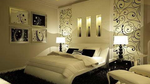 Papier peint design mural