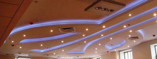 Mnogourovneviy potolok de GKL