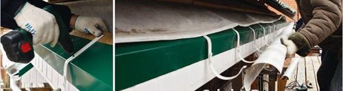 Fixation solin de toit