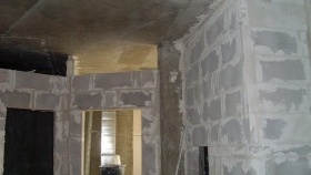 Cloison en béton cellulaire