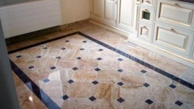 Carrelage dans la cuisine