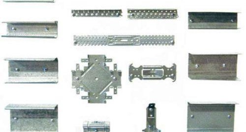 fixations pour cadre de plafond en plaques de plâtre