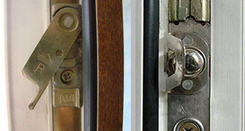 Ajustement des ferrures de fenêtre sur les fenêtres en plastique