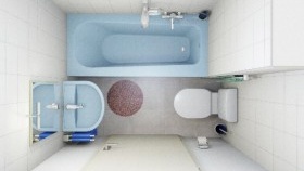 Salle de bain combinée