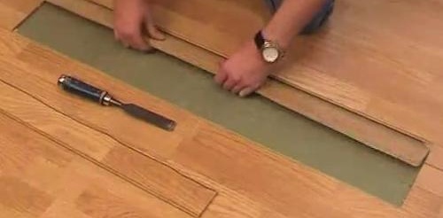 Réparation de stratifié sans démontage complet