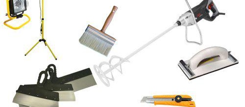 Outil de mastic mural