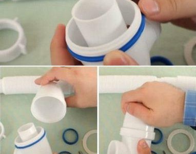 Assemblage du siphon