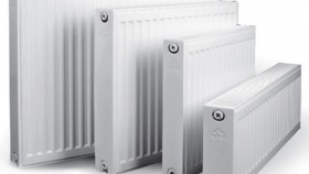 Ensemble de radiateurs en acier