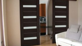 Pose de porte coulissante