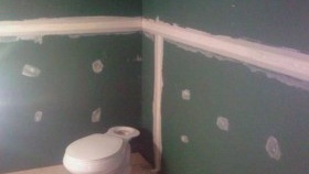 Cloison sèche résistante à l'humidité