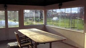 Fenêtres coulissantes pour gazebo