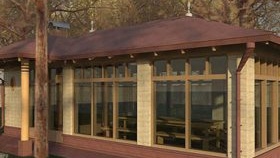 Belvédère avec fenêtres