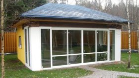 Tonnelle à double vitrage