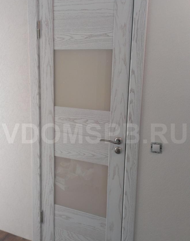  porte en placage de frêne (