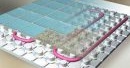 Pose d'un plancher d'eau chaude sous le carrelage