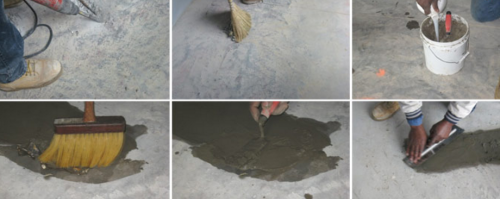 préparation de la chape