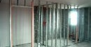 Options pour renforcer l'ossature de la cloison en plaques de plâtre